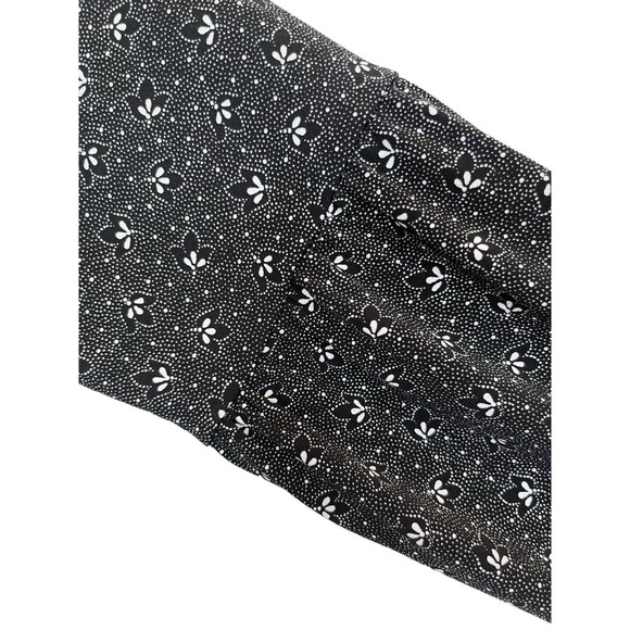 Michael Kors Top Womens SZ M Black White Print round neck pull over tunic - Picture 5 of 7